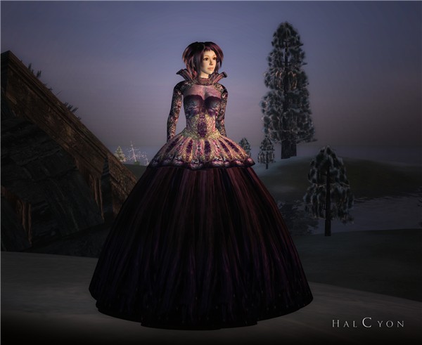 my purple dress XD