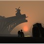 Sunset in Verdigris