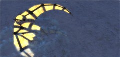 The sleepy-eyed moon.