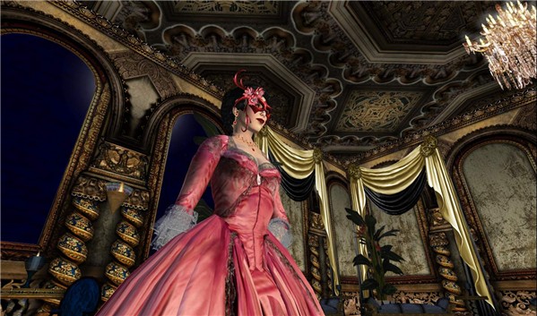 masked ball - watcher Castaignede