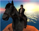 Claudius on a horse
