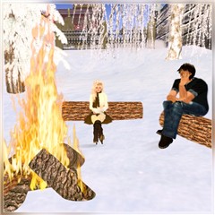 relaxing with a good friend