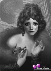Anna blanck and white