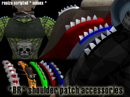 *BR* shoulder patch accessories - Promo
