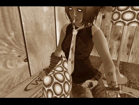 *BR* sculpted tie skull - bloody