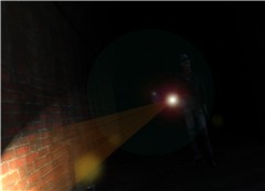 in the darkness