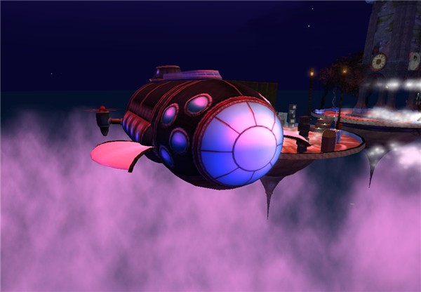 Spaceship and dock