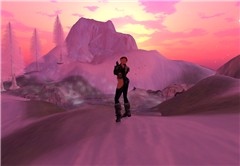 Icy landscape