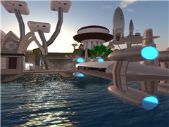 C3 Sky Orca Docks at Extropia Port