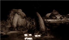 Las Rocas (Sepia)