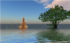 Floating Buddha