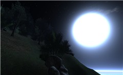big moon at night - Torley Olmstead