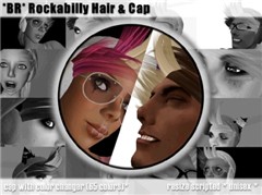 *BR* Rockabilly Hair & Cap