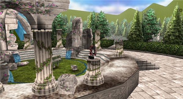 This was left by gods. Now it's an empty place.