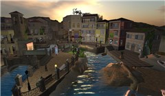Kijiji, a village in Second Life - Koinup Burt