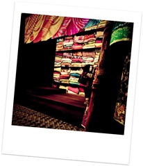 Tourist: looking for silks...