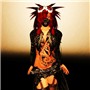 Cyber goth meets Combat Chick