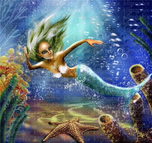 underwater mermaid