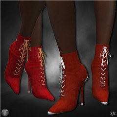 Bax Boots red suede (Red fire- Rust)