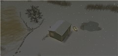 From the snowy sky....