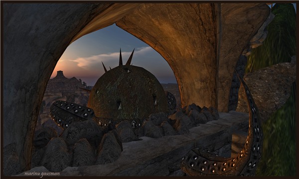 sunset at Lost World
