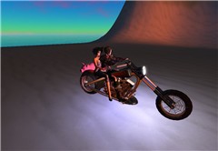 Riding witn La