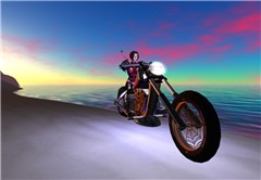 Riding the sand