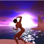 Nude purple sunset