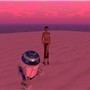 R2D2 and Leia Organa