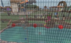view behind the net - Torley Linden