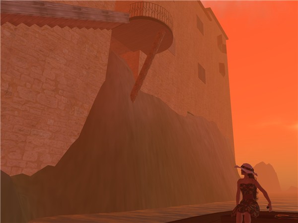 Isola della Collina build, end of a hard day...