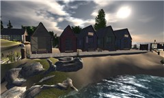 Beach Huts @ "Shabby Sheek Shed Co."