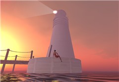 Lighthouse, early morning