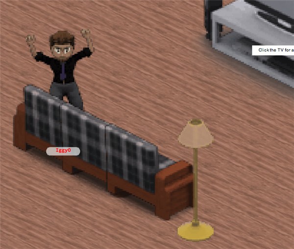 Arrival in-world