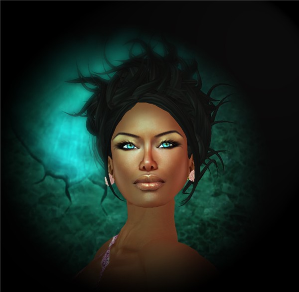 ebony & blue