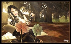 singin to flowers