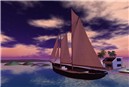 A schooner in OSGrid
