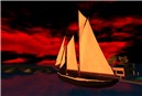 A schooner in OSGrid