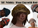 *BR* Pdiddy - Visor Cap with Hair Promo
