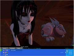 Screen shot my desktop and avatar.