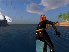 surfing butt