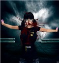 bloody split