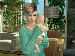 Dustin and his baby, Loeb
