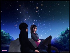 You're my angel in the night...