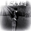 Sunlight in rainy day