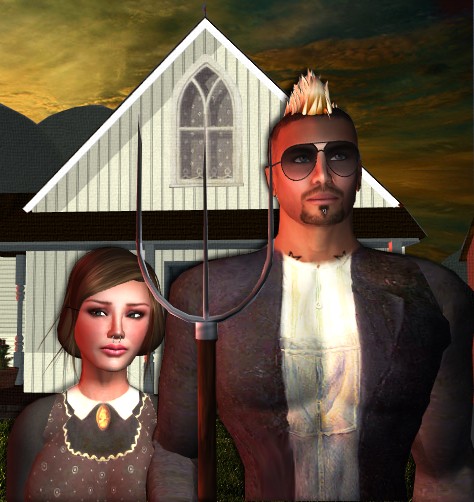 Magpie to the morning (New American Gothic)