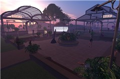 Ahern-The welcome area - Raul Crimson