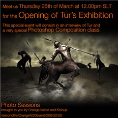 Tur's Exhibition Opening Poster