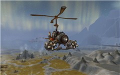 Flying Across Borean Tundra