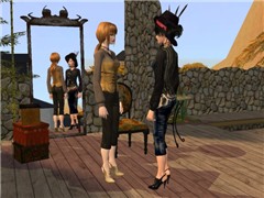 Two Steampunk ladies
